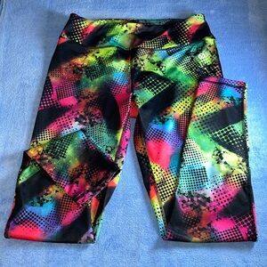 NWOT VOGO Athletica Graphic Tie-Dye Leggings.